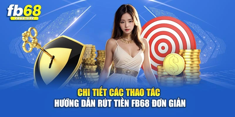 Chi tiết các thao tác hướng dẫn rút tiền Fb68 đơn giản