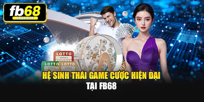Hệ sinh thái game cược hiện đại tại Fb68